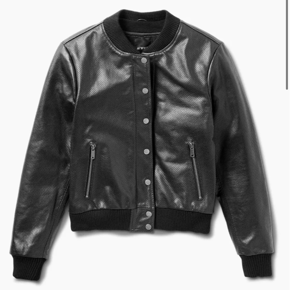 Stylish Black Leather Jacket